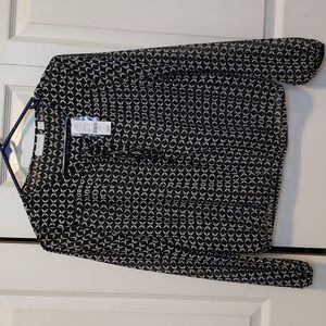 Long sleeve work top